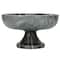 Hello Honey® 8" Gray Marble Footed Pedestal Bowl